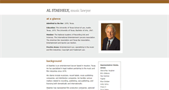 Desktop Screenshot of music-lawyer.com